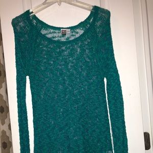 roxy see through sweater